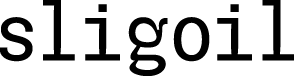 Sligoil 字体预览