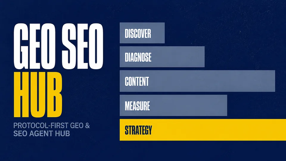 GEOHub 开源GEO与SEO智能代理技能集合 封面