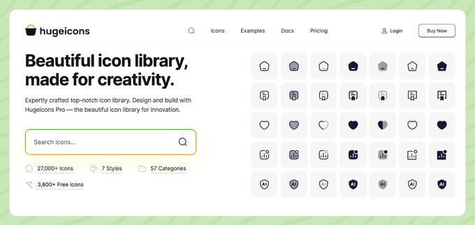 Hugeicons 图标库