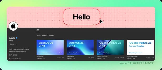 Apple OS 26 设计源文件