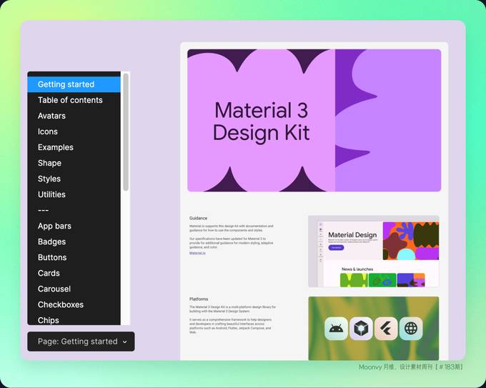 Material 3 Design Kit